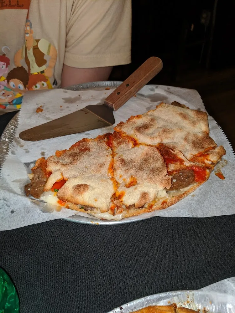 Meatball and Cheese La Puccia